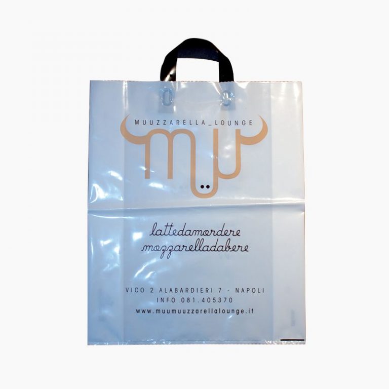 Busta in plastica biodegradabile