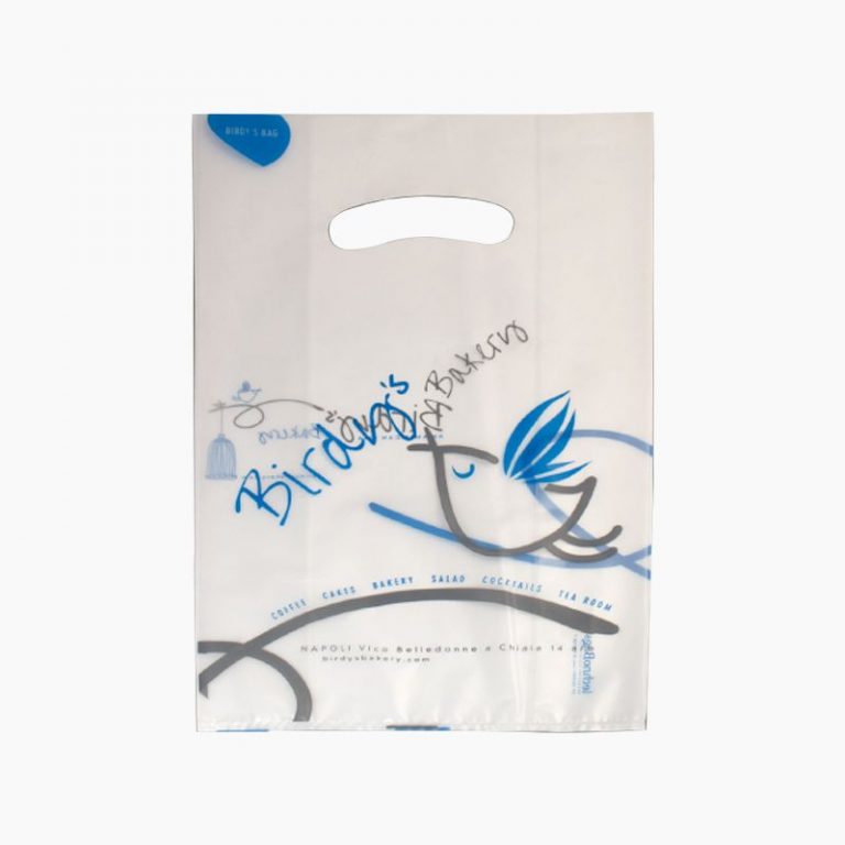 Busta in plastica biodegradabile